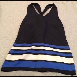 Banana Republic blue halter tank